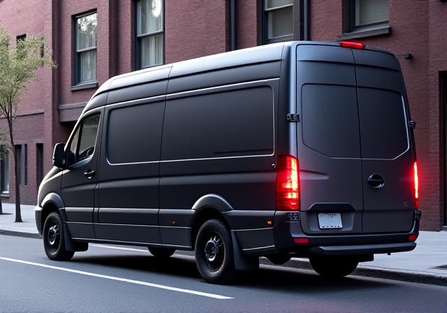 Specialized art transit sprinter van with precision handling